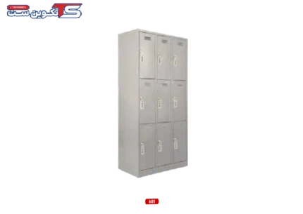 کمد ۹ درب فلزی 681 - تکوین ست