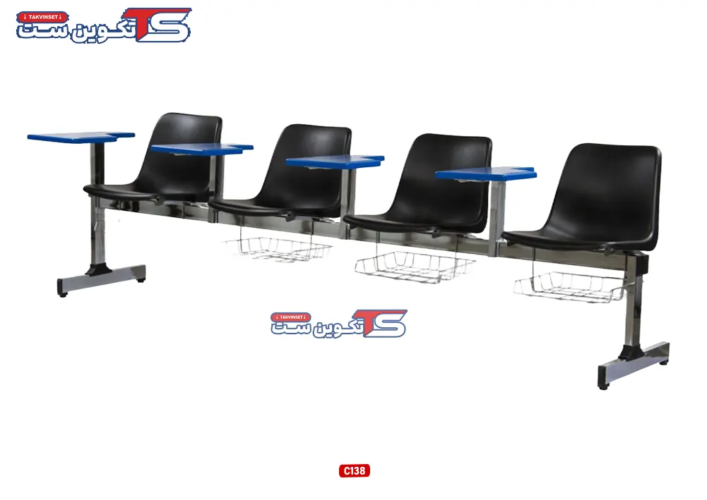 LX C138 four-person profile training bench - Tekvin Set نیمکت پروفیلی آموزشی چهار نفره کفی ال ایکس C138 - تکوین ست