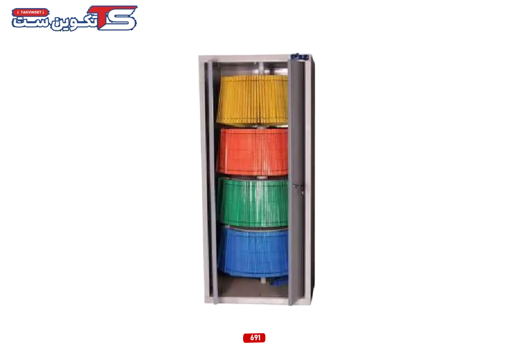Rotating folder cabinet 691 کمد دوار پوشه 691 - تکوین ست
