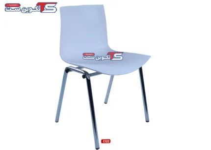 صندلی آموزشی انتظار یک نفره کفی صدفی C122 - تکوین ست