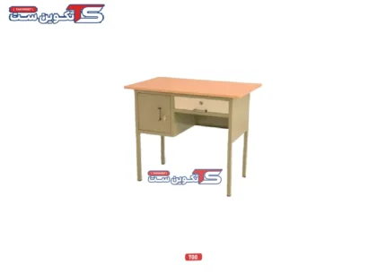 میز معلم فلزی 700 - تکوین ست