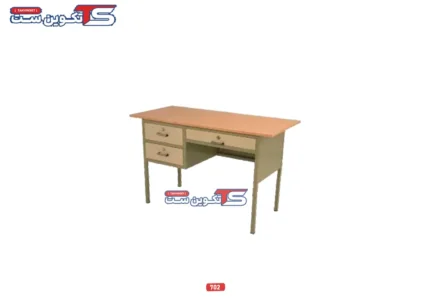 میز معلم فلزی 702 - تکوین ست