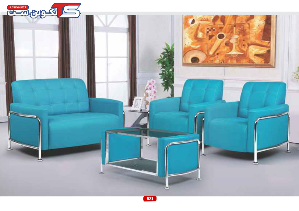 مبل و نیم ست اداری 531 | تکوین ست