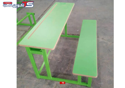 میز نیمکت مدارس 112 | تکوین ست